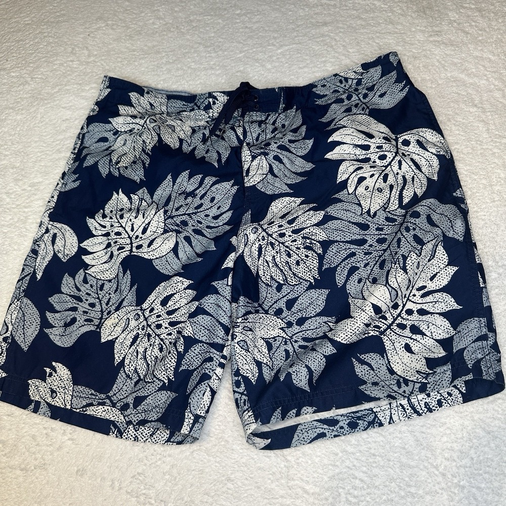 World Wide Sportsman Swim Trunks Men's‎ XXL Blue Fishing Shorts